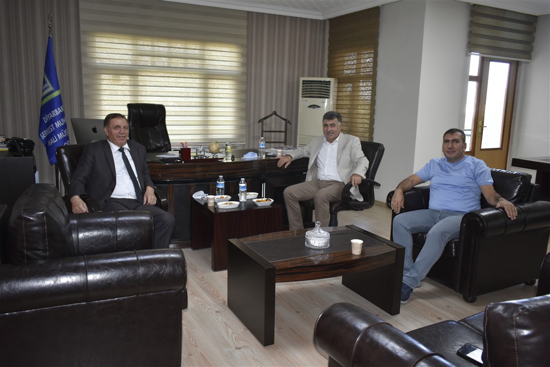 2020 09 08  DİYARBAKIR VERGİ DAİRESİ BŞK. SAYIN SEYFETTİN BAYSAL'IN VEDA ZİYARETİ