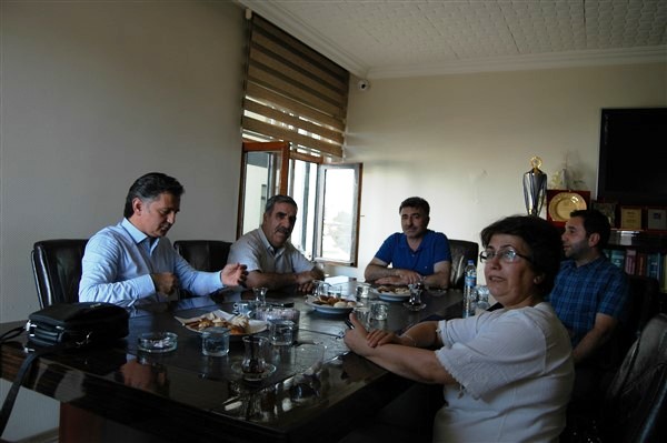 2017 07 24 HDP HEYETİNİN ODAMIZA GERÇEKLEŞTİRDİĞİ ZİYARET