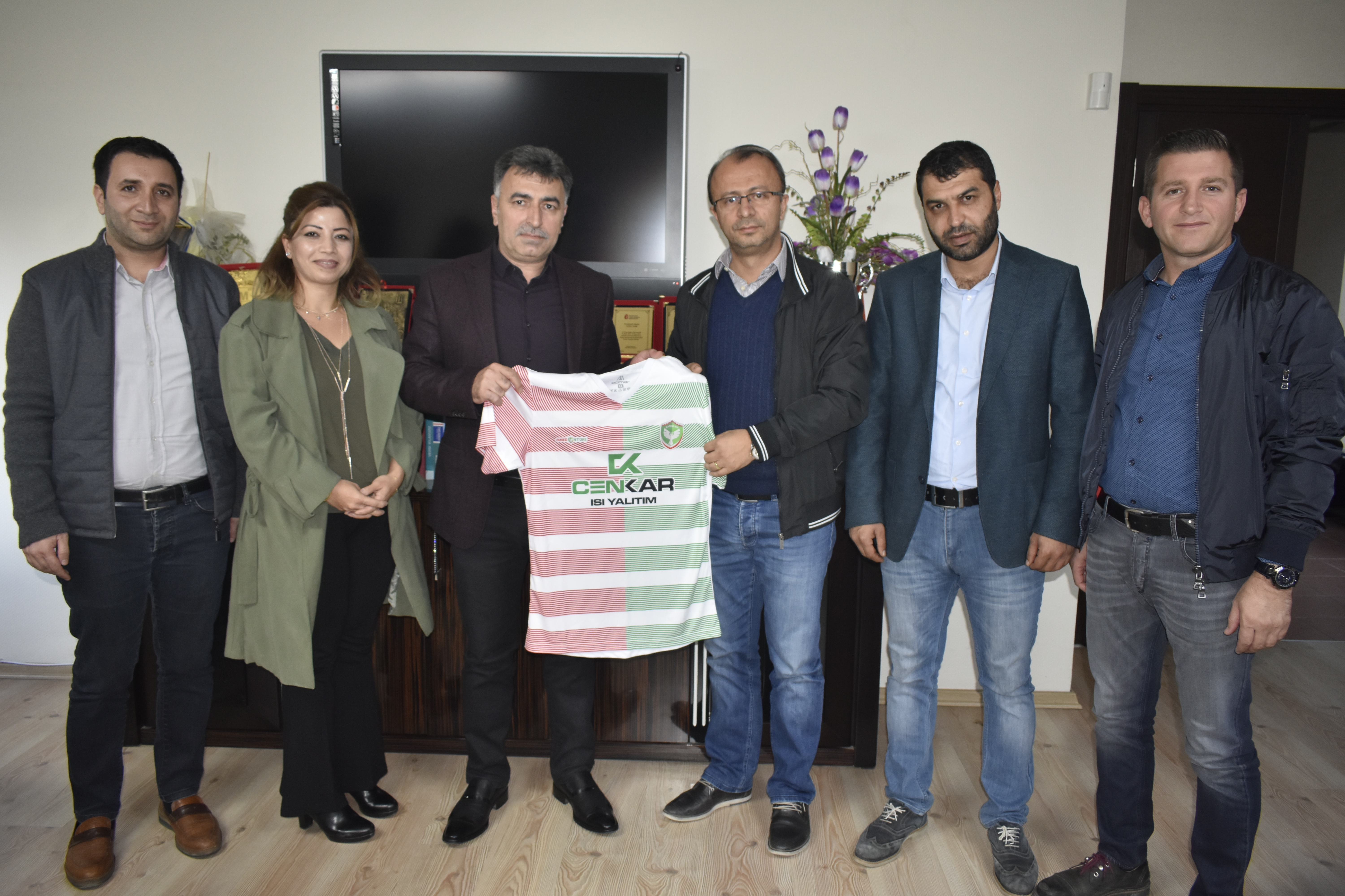 Amed Spor Kulübü'nden Odamıza Nezaket Ziyareti