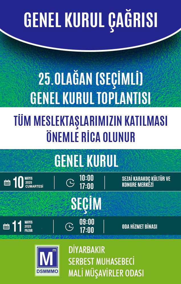 25. Olağan Genel Seçimli Genel Kurul